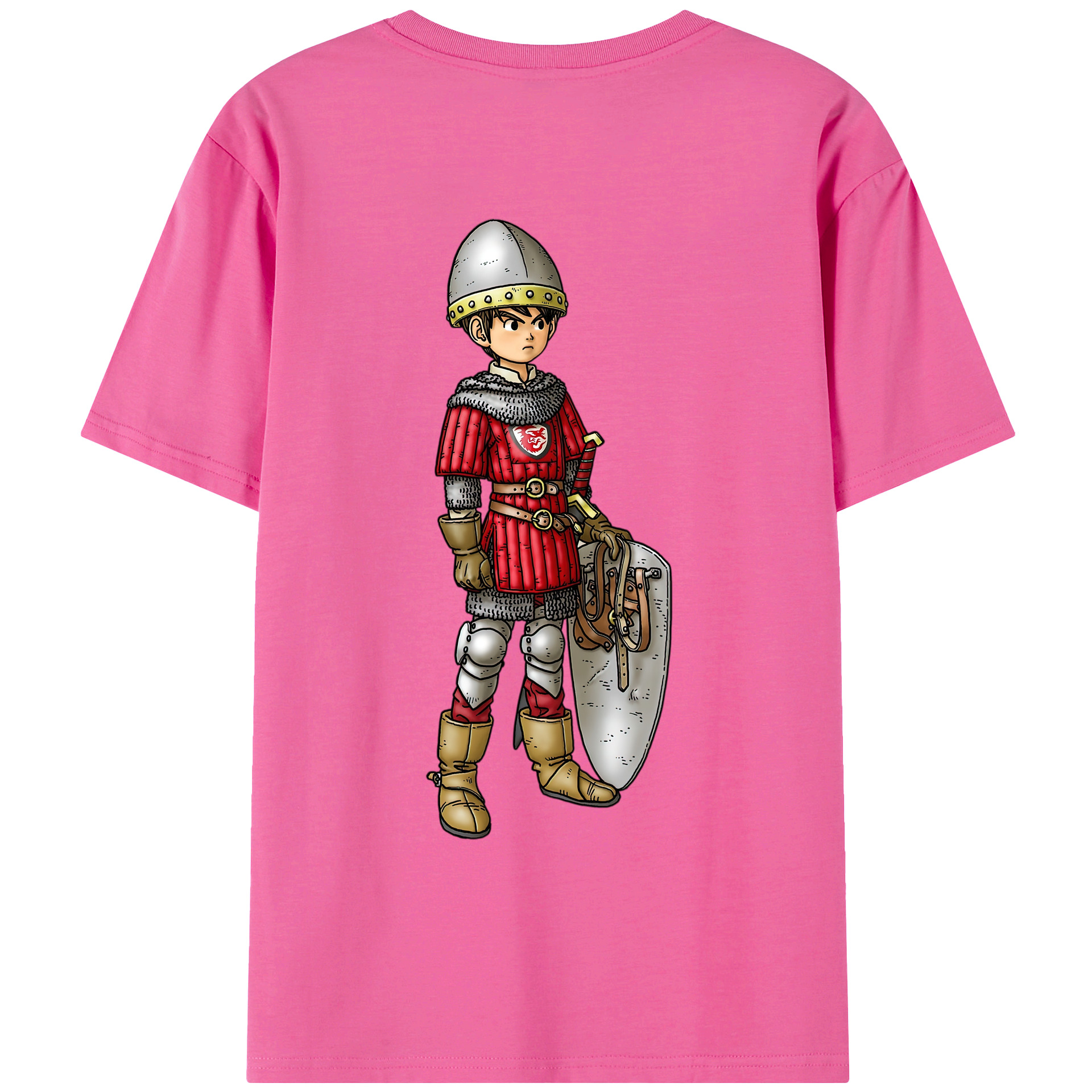 （画像用） ドラゴンクエスト Doragon Kuesuto Dragon Quest レディース半袖Tシャツ(バックプリント)